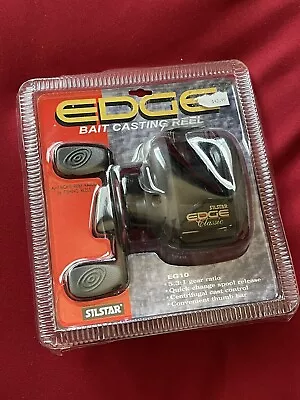 Vintage NOS Silstar EG10 Edge Bait Casting Fishing Reel 5.3:1 Gear Ratio NEW • $19.95