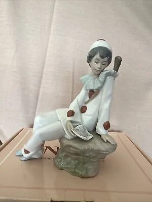 £3.20 • Buy LLADRO/NAO PIERROT READING LOVE LETTERS Pequeno Pierrot Lector
