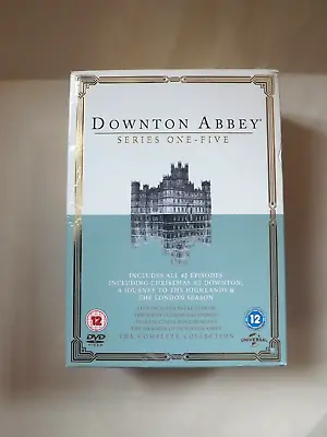 £7.99 • Buy Downtown Abbey Series One To Five 1-5 DVD 16 Disc Boxset