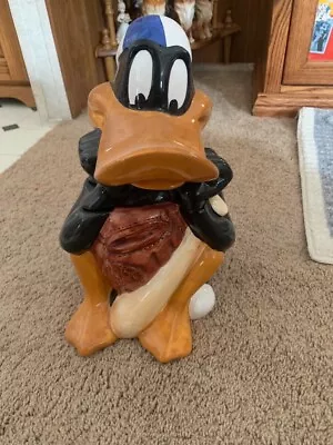 1993 Warner Bros. ~ Daffy Duck Cookie Jar ~ 12  Tall • $49.99