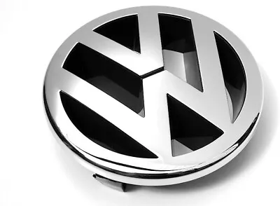 Original VW Front Grill Badge Emblem Chrome 125mm - 1T0853601A FDY • $55