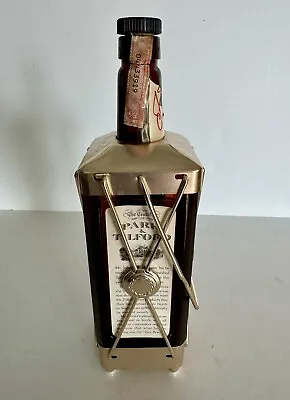 Vtg Mr Tilford Whiskey Bottle Music Box By Swiss Harmony Plays Anniversary Song • $18.97