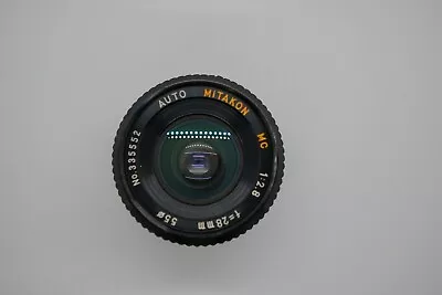 Mitakon Wide MC Multi Coated 28mm F/2.8 For M42 Mount • $30