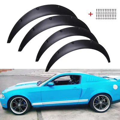 For Ford Mustang 5th Shelby Car Fender Flares Wheel Extra Wide Arches 32 +35  US • $69.91