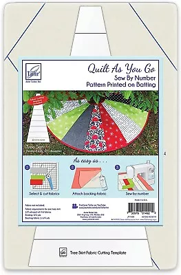 June Tailor Quilt As You Go Sew By Number Pattern Printed On Batting JT-1492 • £24.99