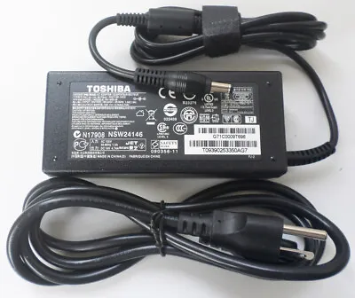 Genuine Charger 90W Power Supply Cord For TOSHIBA Satellite L135-S155 PA-1900-04 • $22.35