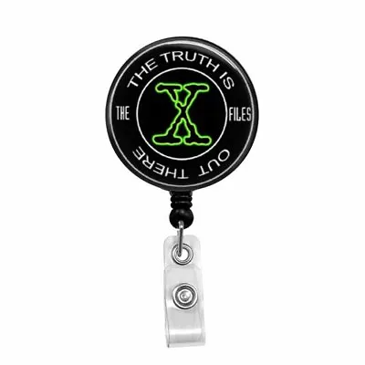 $7.95 • Buy X Files, The Truth Is Out There - Retractable Badge Holder - Badge Reel - Lanyar