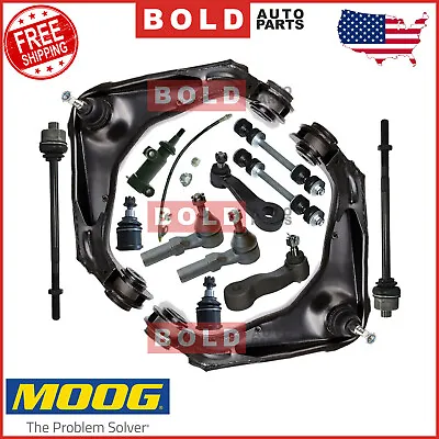 MOOG Complete Front Suspension Kit 19 PCS For Chevy Silverado 3500 2500HD 8 Lug • $679.95