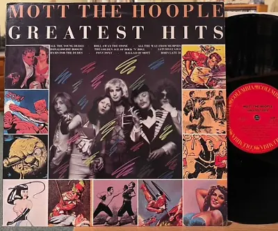 Mott The Hoople Greatest Hits Vinyl LP Columbia PC 34368 All The Young Dudes EX • $16.99