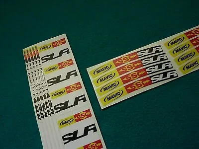 MAVIC CROSSMAX SLR 29  INCH/COLL MTB CUSTOM REPLACEMENT RIM DECAL SET FOR 2 RIMS • $33