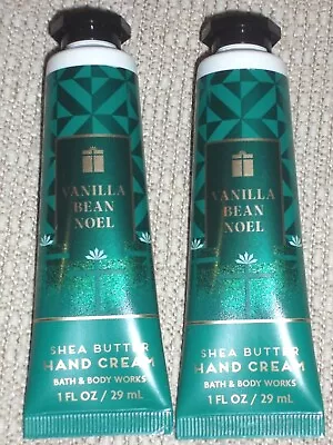 Bath & Body Works~*Vanilla Bean Noel*~ Shea Butter Hand Creams~Set Of2~Ltd.Ed. • $6.39