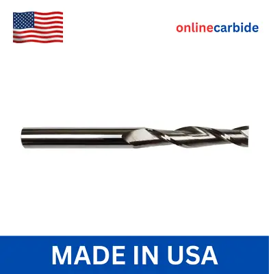 1/4  2 Flute Long Carbide End Mill • $12.95
