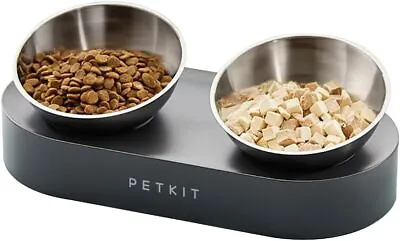 PETKIT Raised Dog Cat Food Bowl 304 Stainless Steel Pet Food And Water Bowl • $20.79