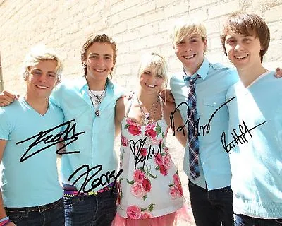 R5 Group Signed 8X10 Photo Rp Ross Rydel Riker Rocky Lynch Ellington Ratliff • $18.99