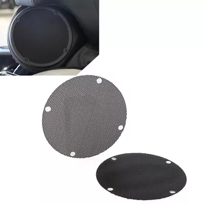 For Harley Touring Electra Glide 1996-13 FLHT Mesh Rear Speaker Grill Covers US • $21.51