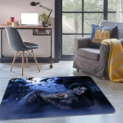 3D Mermaid ZHUA011 Game Non Slip Rug Mat Photo Carpet Tom Wood Zoe • $176.14