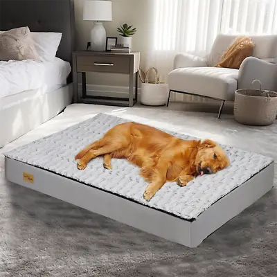 L XXXLarge Orthopedic Memory Foam Dog Bed Washable Cover Pet Mat Relieve Joints • $32.92