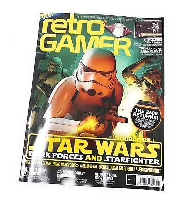 RETRO GAMER Magazine GUIDE Classic GAMES No251 STAR WARS Dark Forces STARFIGHTER • $3.25