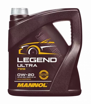 4L Mannol Premium 0W20 Engine Oil Fully Synthetic Longlife API SP/RC GM DEXOS • £21.99