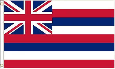 Hawaii United States Of America USA Polyester Flag - Choice Of Sizes • £5.50