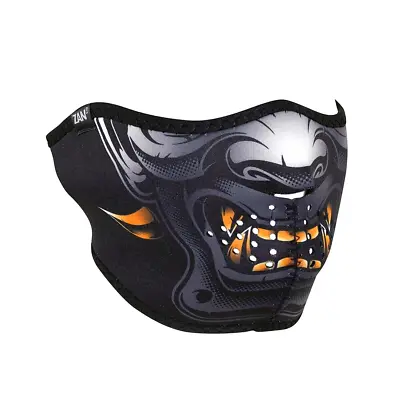 Zan Headgear Horned Demon Half Face Mask Motorcycle Snowboarding Ski Neoprene • $13.99
