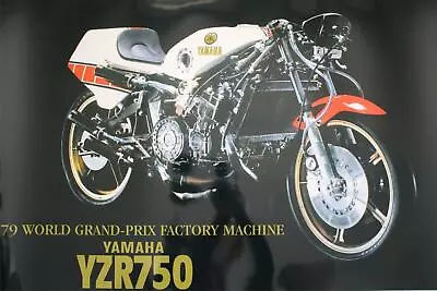 YAMAHA TZ750 YZR750 1979 Racing Print Poster Grand Prix Gran Tz500 Tz250 TZ 750 • $113.29