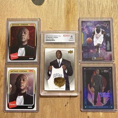 $0.99 • Buy 2021 Skybox Metal Universe Champions Michael Jordan 5 Cd Lot. Upper Deck WCG 10!