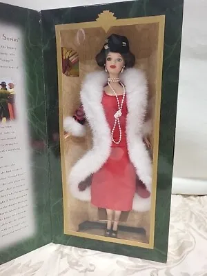 VTG 1997 Mattel #18651 Hallmark Special Edition Holiday Voyage Barbie Doll NIB • $40