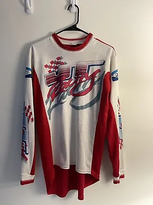 Vintage 80s 90s JT Racing Shirt Size M Motocross Dirt Bike Moto Motorcycle USA! • $92