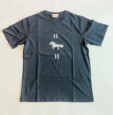 $279.99 • Buy Hermes Tee Shirt - Size Large, Black, Maverick Logo Graphic