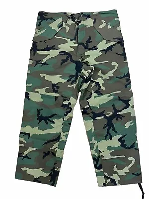 Military Pants Mens Large Long Trousers Extended Cold Weather Camouflage Goretex • $39.99