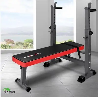 Weight Bench Press Squat Rack Incline Fitness Home Gym Equipment • $90.90