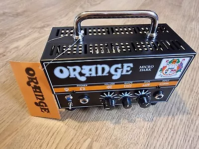 Orange Micro Dark 20W Guitar Valve Head Amplifier - Black (MICRODARK) • £95