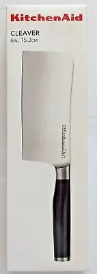 $25.99 • Buy KitchenAid 6” Japanese Style Cleaver Full-Tang Stainless Steel - BRAND NEW 