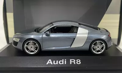 Schuco 1:43 Audi R8 Coupe Jet Blue Diecast Scale Model Car Dealer Package • $68