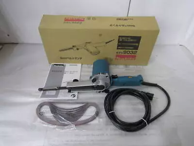 Makita 9032 AC100V Belt Sander Machine Belt-size W9mm X L533mm JDM NEW Japan JP  • $184.02