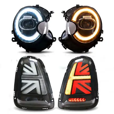 LED Headlights & Taillights For 2007-2013 BMW Mini Cooper S R56 R57 R58 R59 2set • $466