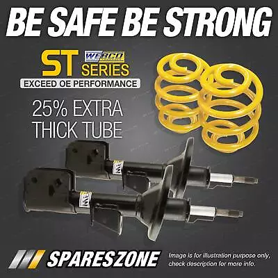 Front Webco Shock Absorbers Lowered King Springs For NISSAN NX COUPE B13 91-95 • $452.09