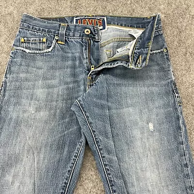Levis 527 Jeans Mens 30x30 Blue Bootcut Medium Wash Straight Leg Cowboy • $17.46
