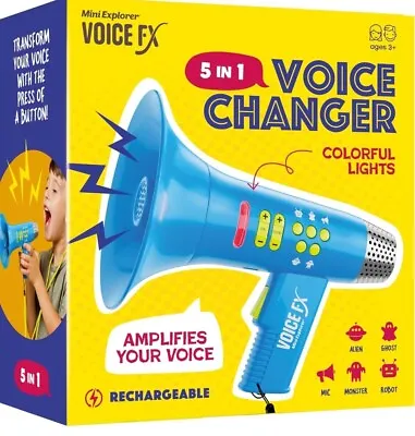 Voice Changer For Kids - Voice Changing Device For Boys & Girls Ages 3-8+ Old... • $16