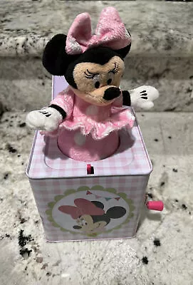 Disney Baby Minnie Mouse Jack-in-The-Box Plays  You Are My Sunshine  • $18