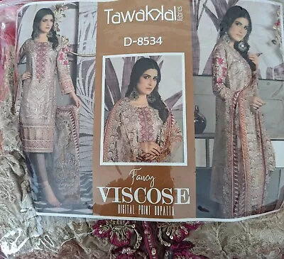 Tawakal Unstitched Salwar Kameez Suit • £28.99