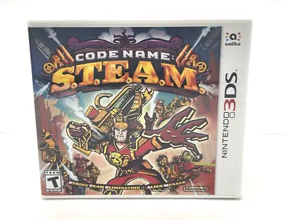 Code Name: S.T.E.A.M. (Nintendo 3DS 2015) Brand New Factory Sealed US Version • $17