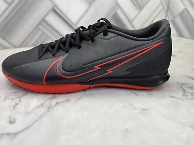 Nike Mercurial Vapor 13 Academy Ic AT7993 060 Soccer Shoes Black Size 6.5 Y  NEW • $89.95