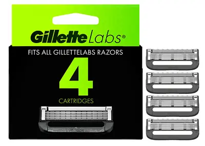 $13.95 • Buy Gillette Labs Razor Cartridges 4 Pack   Made In U.S.A   FREE AUSTRALIA POST 