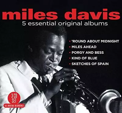 Miles Davis - 5 Essential Original Albums - Miles Davis CD S6VG The Cheap Fast • £3.49