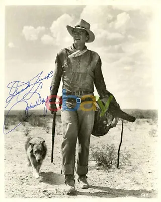 John Wayne Signed 8x10 Autographed Photo Reprint  • $19.95