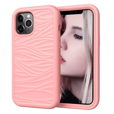 $13.35 • Buy For IPhone 13 12 11 Pro Max XS XR 8 7 Shockproof Heavy Duty Silicone Case Cover