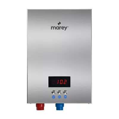 Efficient 18kW Electric Tankless Water Heater: Marey ECO180 (240V Open Box) • $269.99