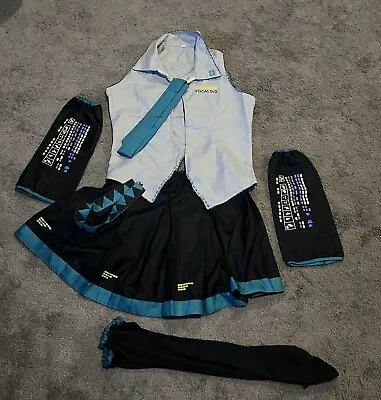 Anime Vocaloid Miku Hatsune Cosplay Costume Halloween Outfit Size Xl - No Wig • $24